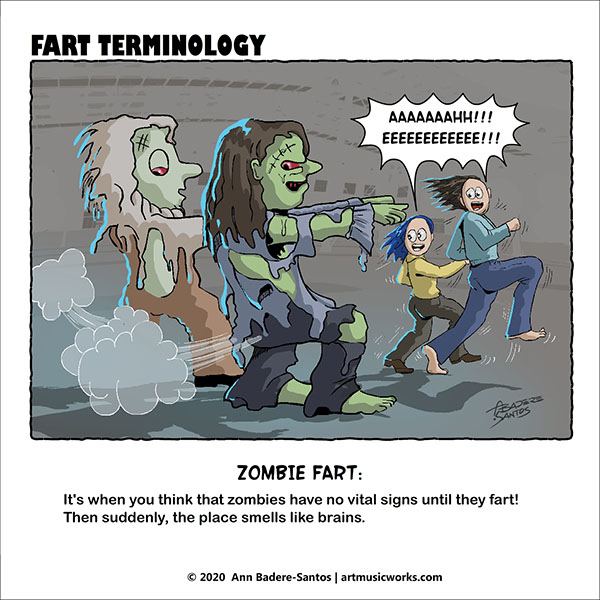 Fart Terminology: Zombie Fart