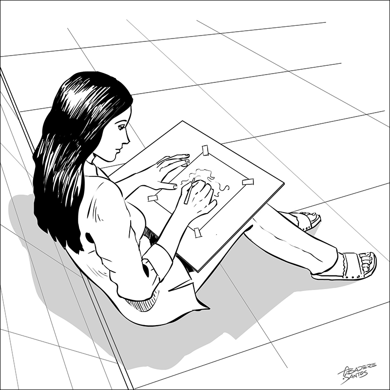 drawing girl 